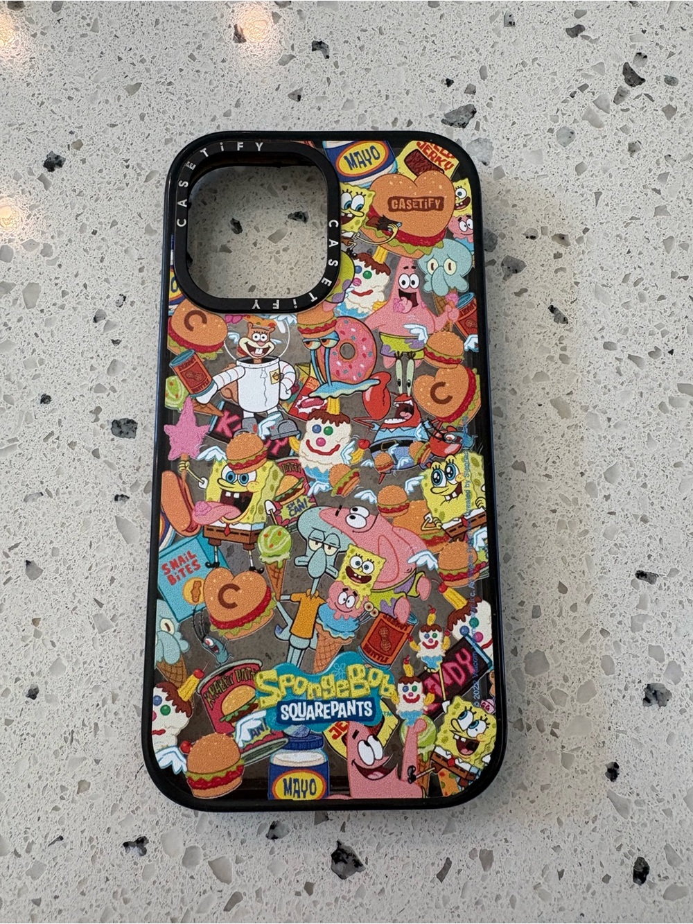 Casetify SpongeBob Colorful Cartoon Collage Phone Case